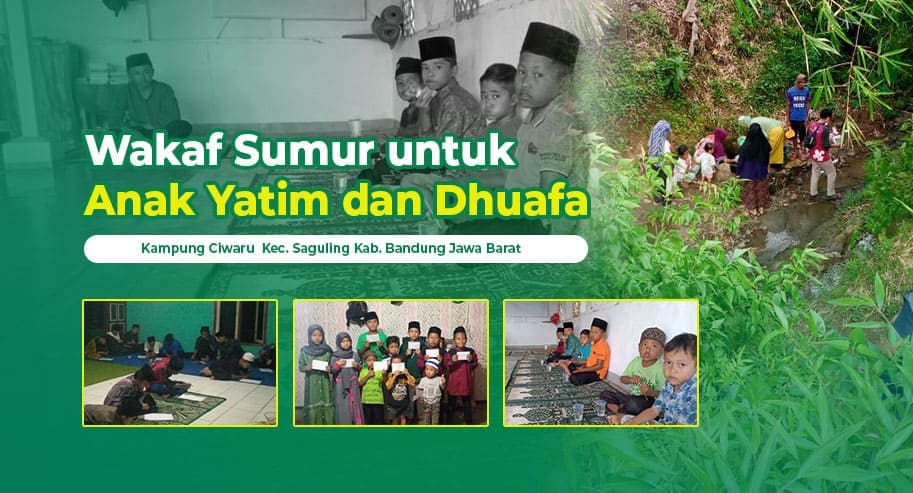 Gerakan Wakaf Sumber Air Bersih Untuk Warga Pelosok Desa