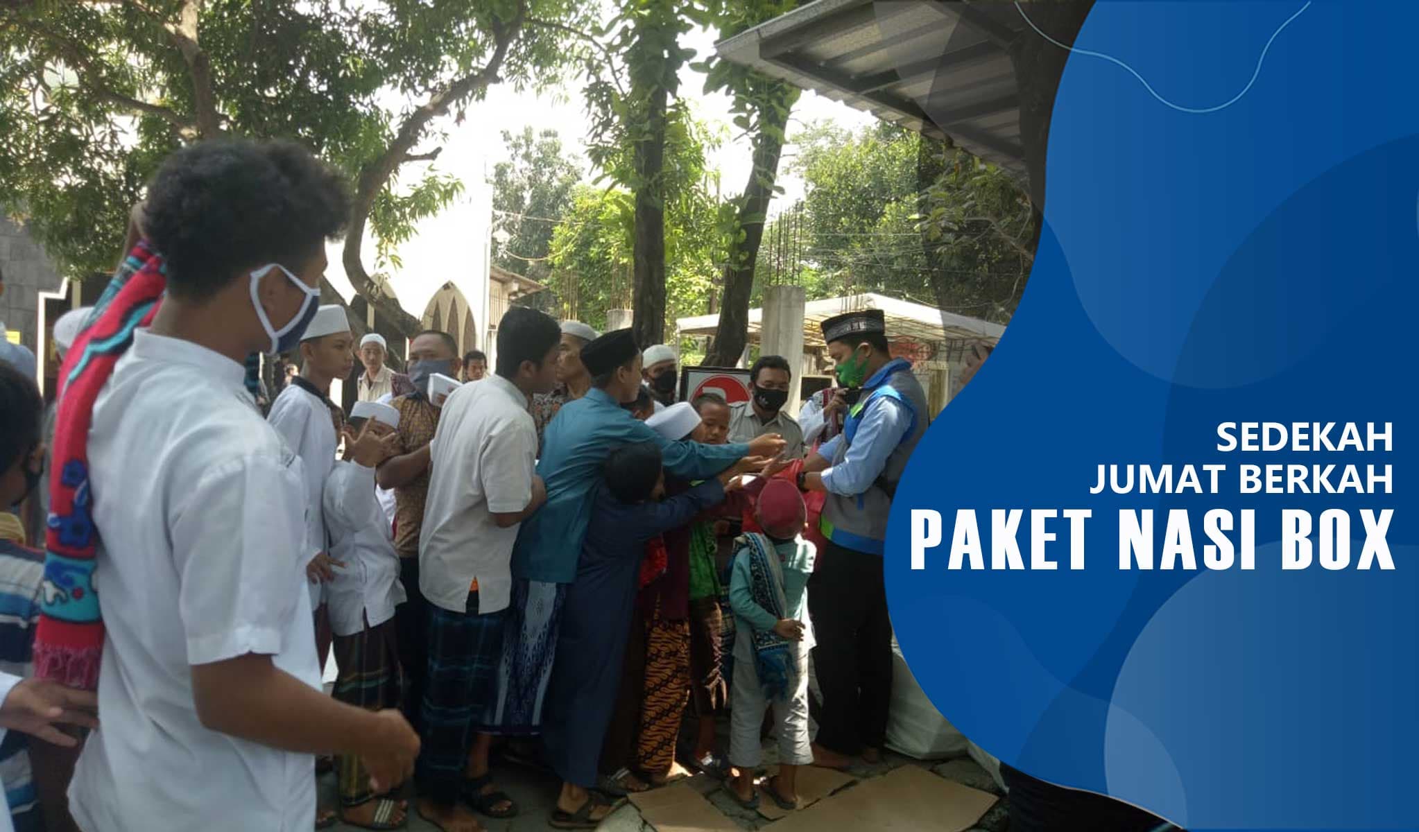 Sedekah Jumat Berkah Paket Nasi Box
